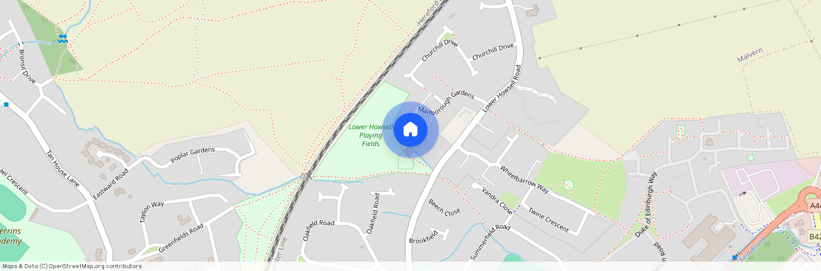 Seymour Courtmarlborough Gardensmalvernworcestershire, WR14