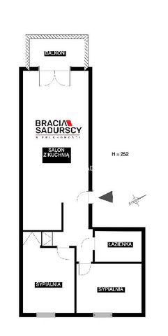 Mieszkanie Kraków Dębniki powierzchnia 58.68 m² C206-WM-39072 - Фото 4