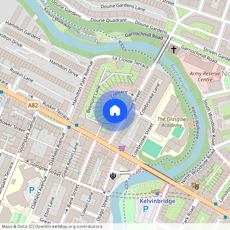 Belmont Crescent, Kelvinbridge, Glasgow