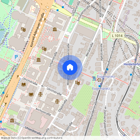 Moserstraße 15, 70182 Stuttgart