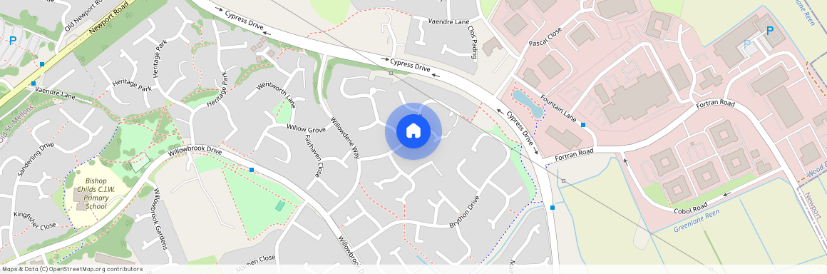 Saffron Drive, St. Mellons, Cardiff, South Glamorgan, CF3