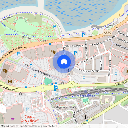 Northumberland Street, Morecambe, Lancashire