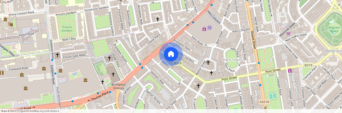 Beaufort Gardens Knightsbridge SW3