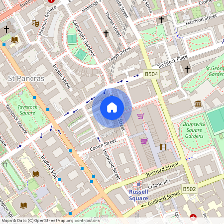 Marchmont Street, Bloomsbury WC1N