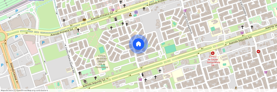 QR 308, 07, Samambaia Sul, Samambaia, Distrito Federal, 72306-605