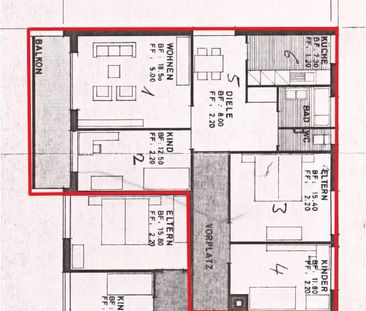 4.5 Zimmer, 83 m², 2. Stock - Photo 5