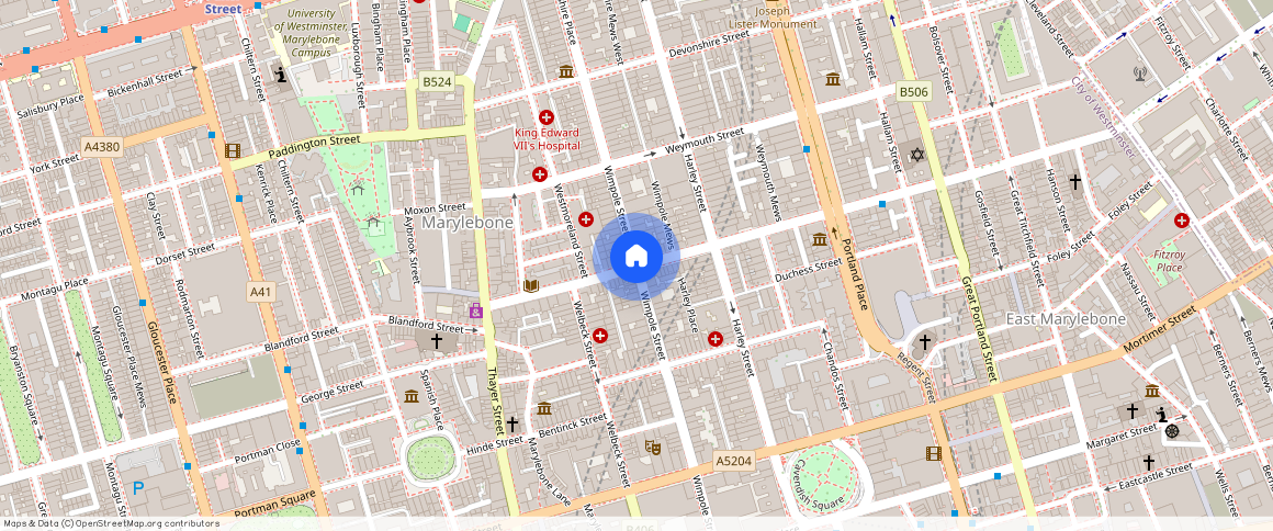 Wimpole Street, W1G, London