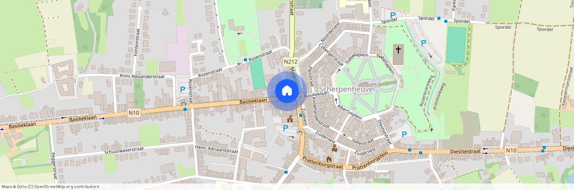 Basilieklaan 17, Scherpenheuvel