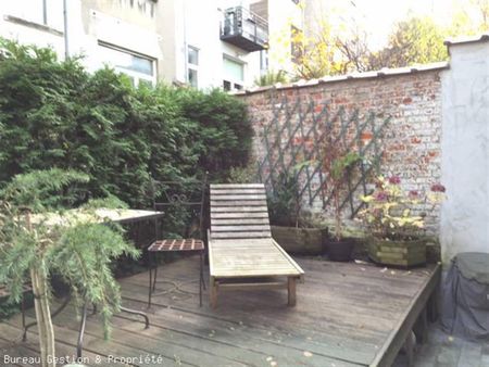 Arrière maison 1ch avec terrasse à 1190 Forest  Loyer: 1 150 € - Photo 5