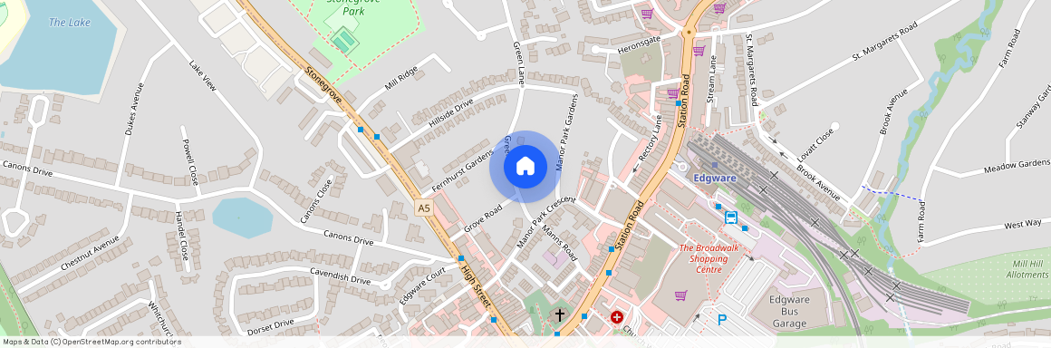 Green Lane, Edgware, HA8, London