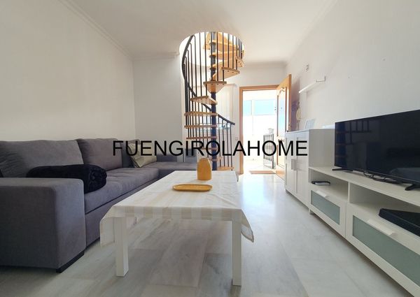 Ref 10709 – **Long Term Rental** – Penthouse in the center of Los Boliches, Fuengirola. AVAILABLE FROM FEBRUARY 15th. 2026