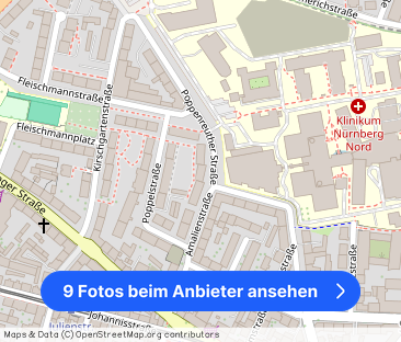 2 Zimmer in Nürnberg Nord mit Balkon - Foto 1