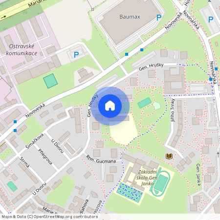 Gen. Hrušky, Ostrava - Mariánské Hory