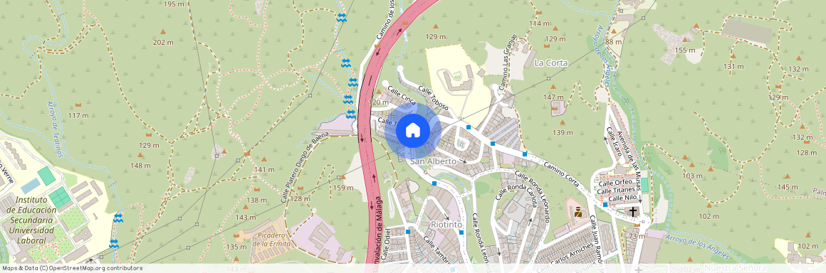 San Alberto - La Alcubilla - Florisol, Málaga