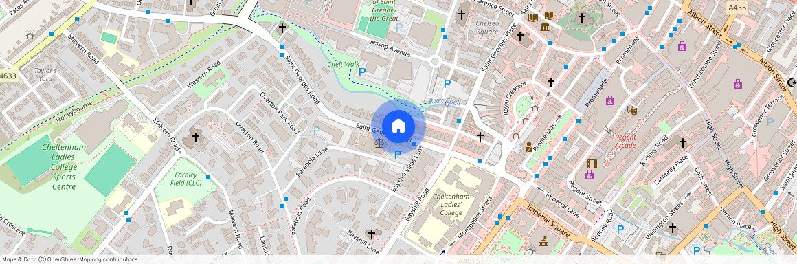 St Georges Road, Cheltenham GL50 3DU