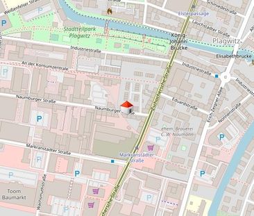 I kleine 2-RW in Plagwitz I Laminat I Duschbad I Einbauküche I grün... - Foto 1