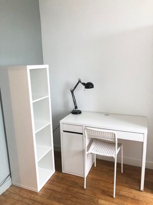 1 chambre meublée à louer dans Colocation T4 avec 2 sdb et parking – Rennes haut St-Helier rue de Vern 470€ cc - Photo 1