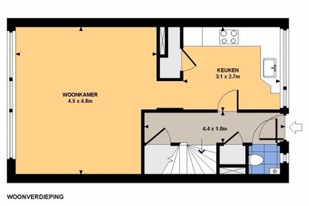 Apartment Nijmegen - Kanunnik Boenenstraat - Foto 3
