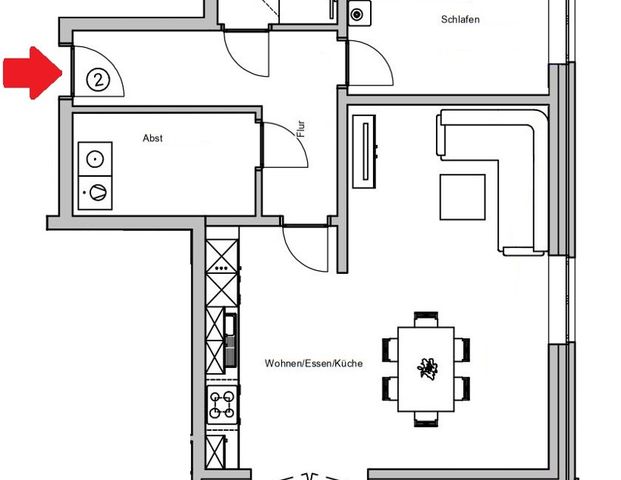 6652 - Helles und modernes Wohnen! NEUBAU-Erdgeschosswohnung in zentraler Lage - Foto 1