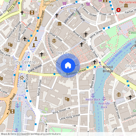 Baldwin St, Bristol BS1 1RB