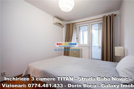 Inchiriere apartament 3 Camere TITAN (Str. Baba Novac) 10 min METROU - Photo 4