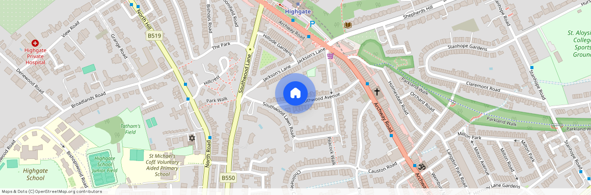 Southwood avenue, N6