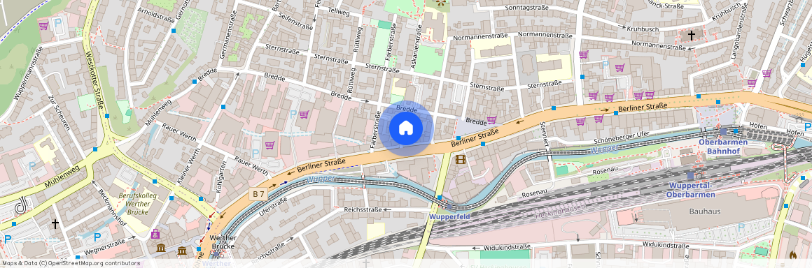 Zähringerstrasse 4, 42275 Wuppertal