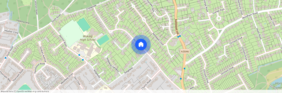 Horsell Rise, Woking, Surrey, GU21