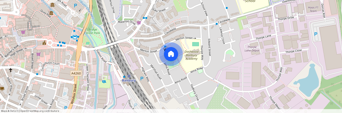 Alma Road, Bnabury, OX16