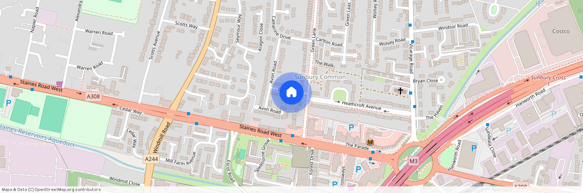 Sunbury-on-Thames, Surrey, TW16