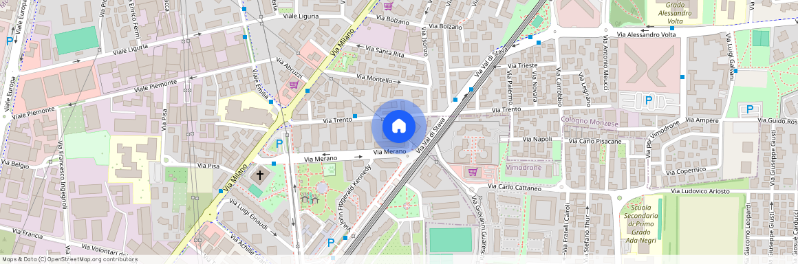 Via Filippo Turati, Włochy, Cologno Monzese