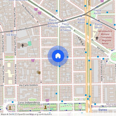 Via Gustavo Modena, Milan, Lombardy 20129