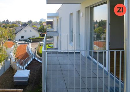 Hochwertige Neubau 2 ZI-Wohnung mit Küche, Balkon & Tiefgaragenparkplatz - Photo 2