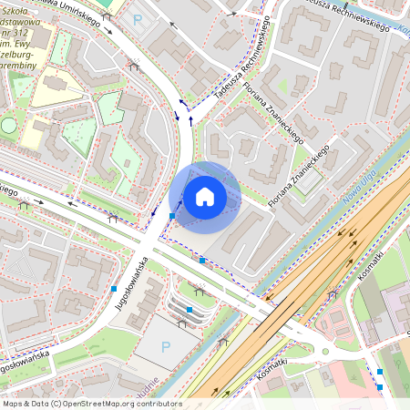 ul. Władysława Umińskiego, Gocław, Praga-Południe, Warszawa, mazowieckie