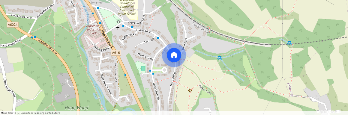 Oakes Lane, Holmfirth HD9