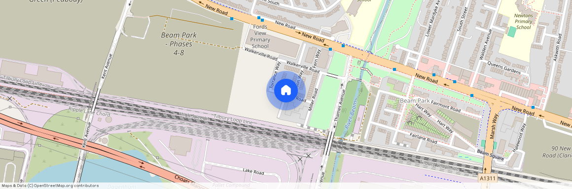 1 bed, 7th floor, Puma, Verona House in Beam Park