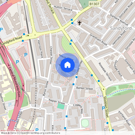 (? Pppw) Milton Place, Shieldfield, Ne, (?ppw), NE2