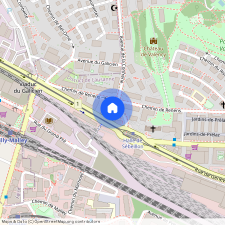 1004, Lausanne, Avenue de Morges, 72B