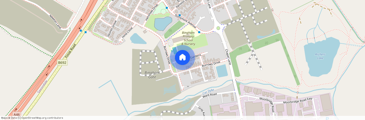 Hackett Gardens, Bingham