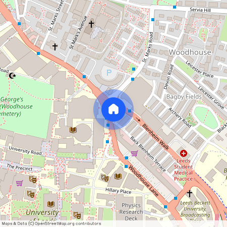 Woodhouse 170 Ln, Leeds LS2