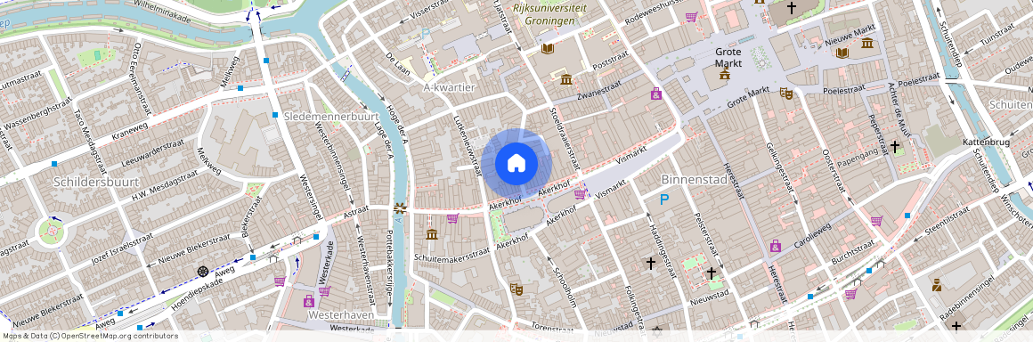 Binnenstad-Noord, 9712 BD, Akerkstraat, Groningen