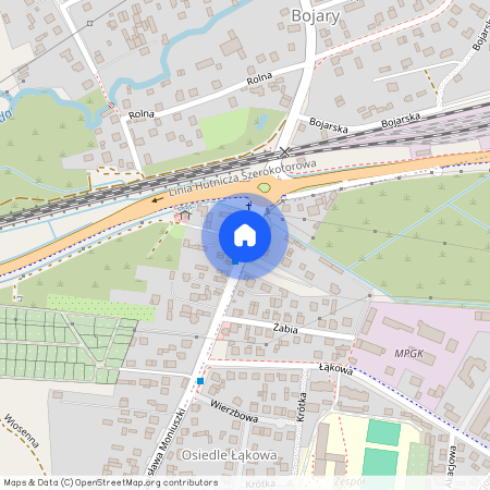 ul. Stanisława Moniuszki, Biłgoraj, biłgorajski, lubelskie