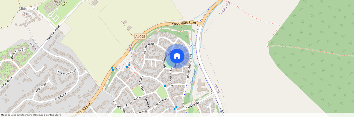 Woodley Green, Witney, Oxfordshire, OX28