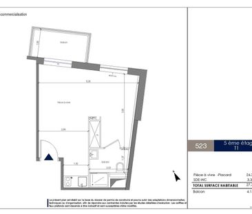 Location Appartement 1 pièce 27m² PALAISEAU 91120 - Photo 3