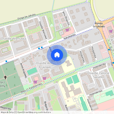 ul. Armii Krajowej, Leszno, wielkopolskie