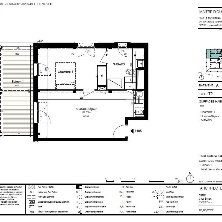 Appartement 2 pièces - Photo 2