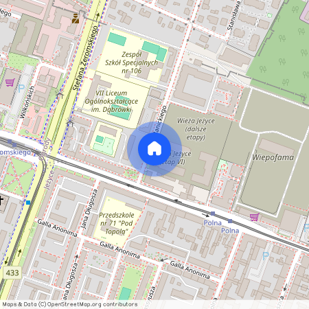 Klemensa Janickiego 23/25, Jeżyce, Jeżyce, Poznań, wielkopolskie