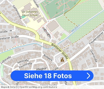 4-Zimmer-Wohnung mit Loggia & Garten in ruhiger Lage von Knittlinge... - Foto 1