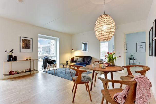 Super velindrettet 3'er med stor privat tagterrasse - Foto 1