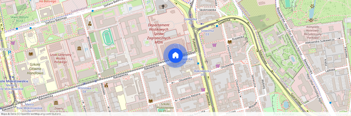 ul. Puławska, Stary Mokotów, Mokotów, Warszawa, mazowieckie